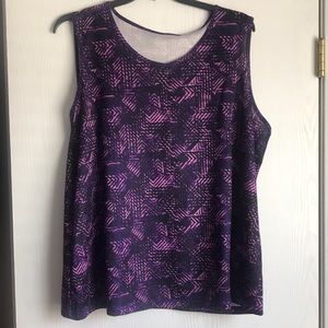 Tank top purples 3x